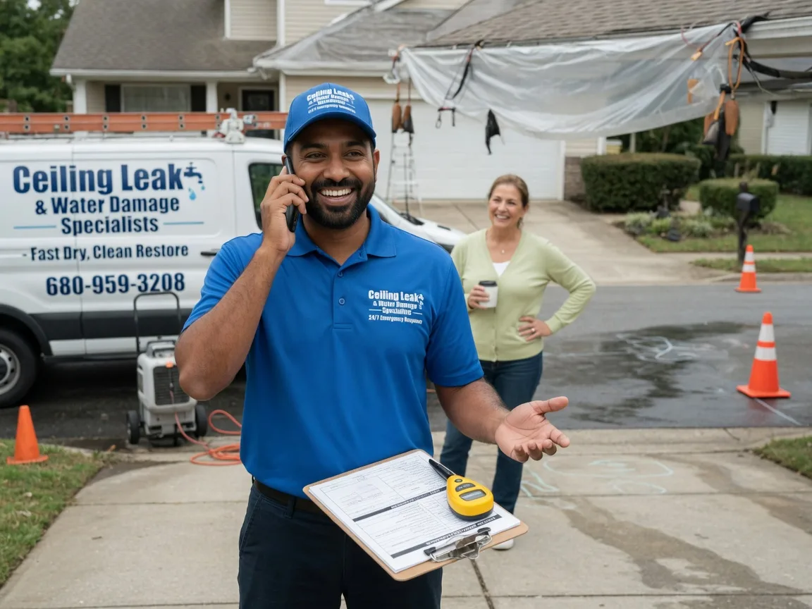 Ceiling Leak Cleanup Hanover, VA FAQs