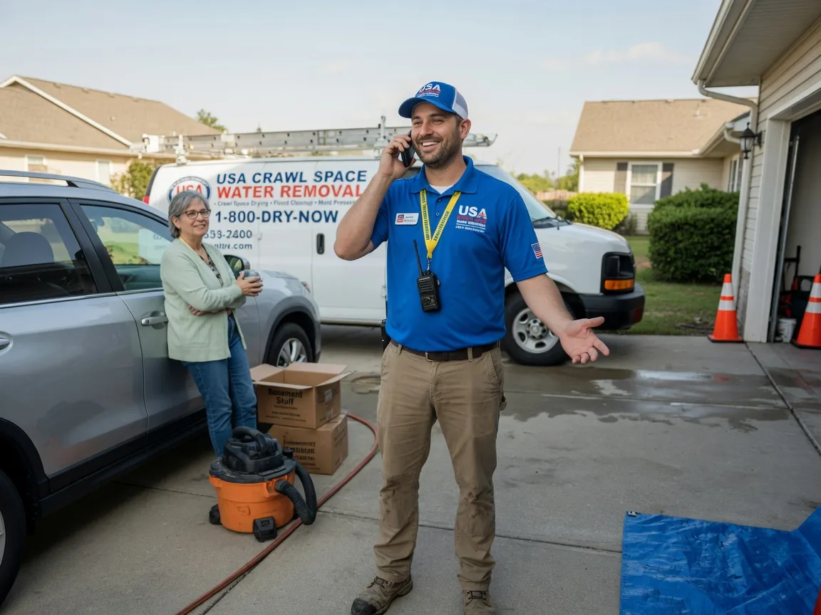 Crawl Space Water Removal Hanover, VA FAQs